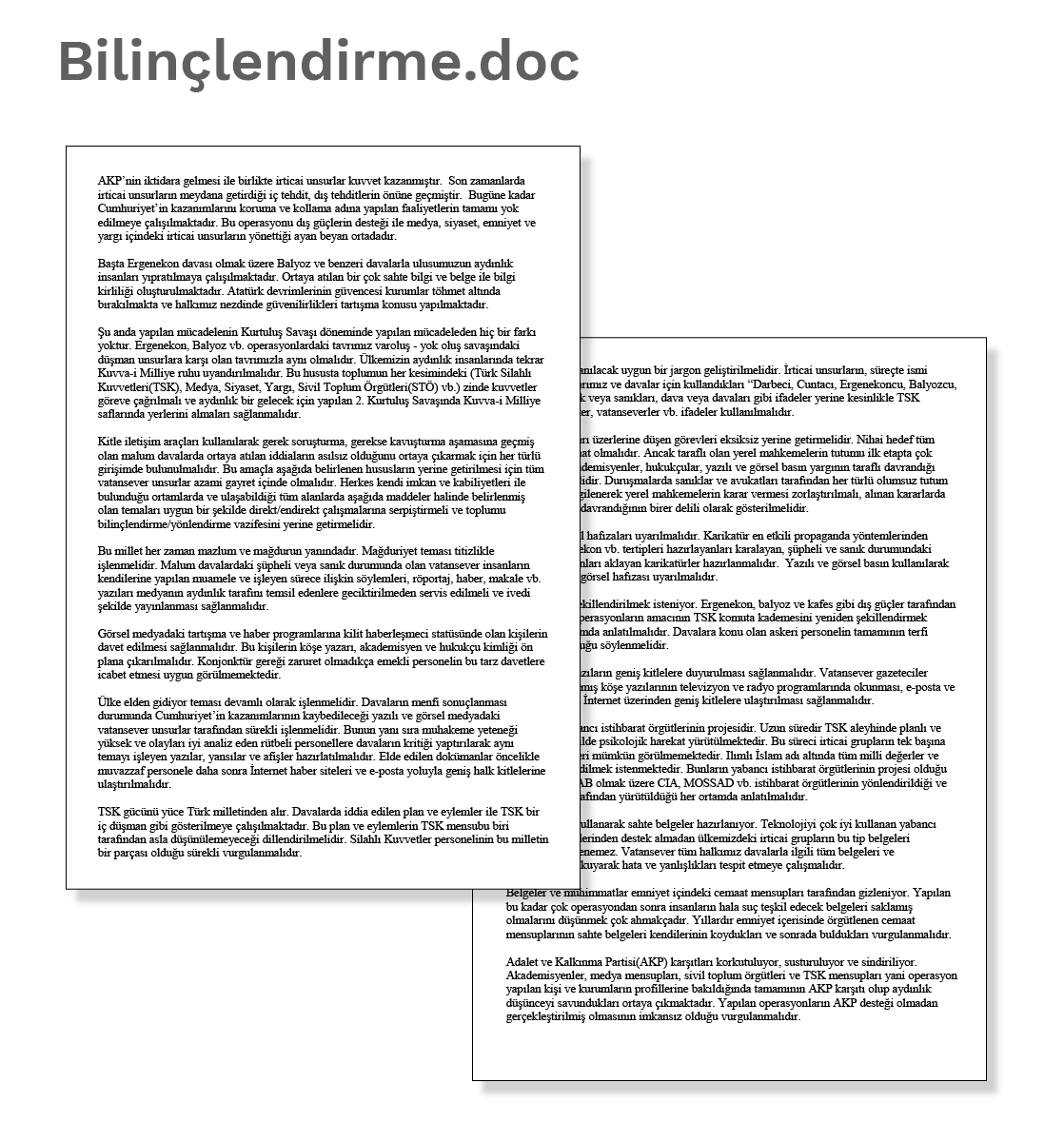 Document 1: Bilinçlendirme.doc